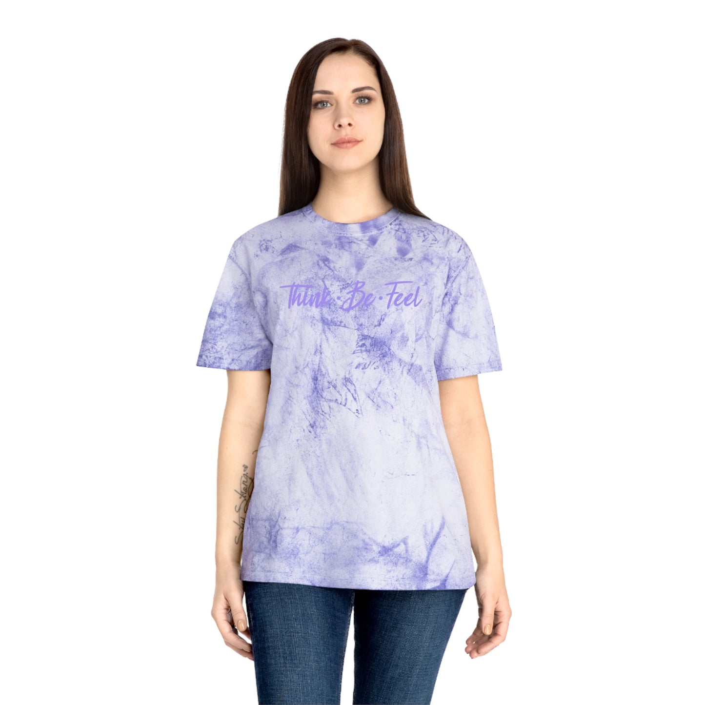 Think Be Feel Unisex Color Blast T-Shirt - Think Be Feel