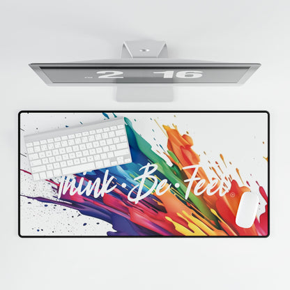 Think Be Feel Desk Mats - Think Be Feel