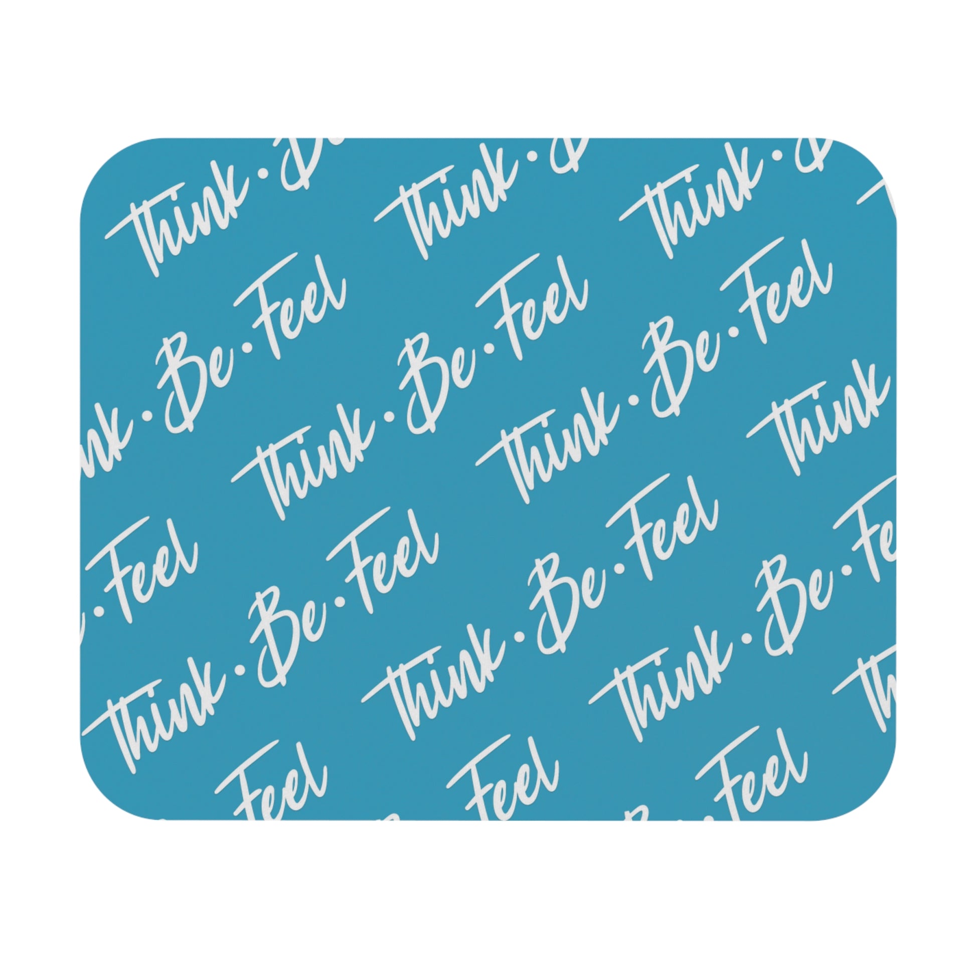 Think Be Feel Original Blue Mouse Pad (Rectangle) - Think Be Feel