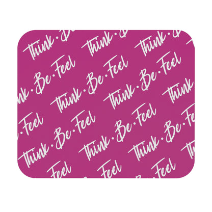 Think Be Feel Original Pink Mouse Pad (Rectangle) - Think Be Feel