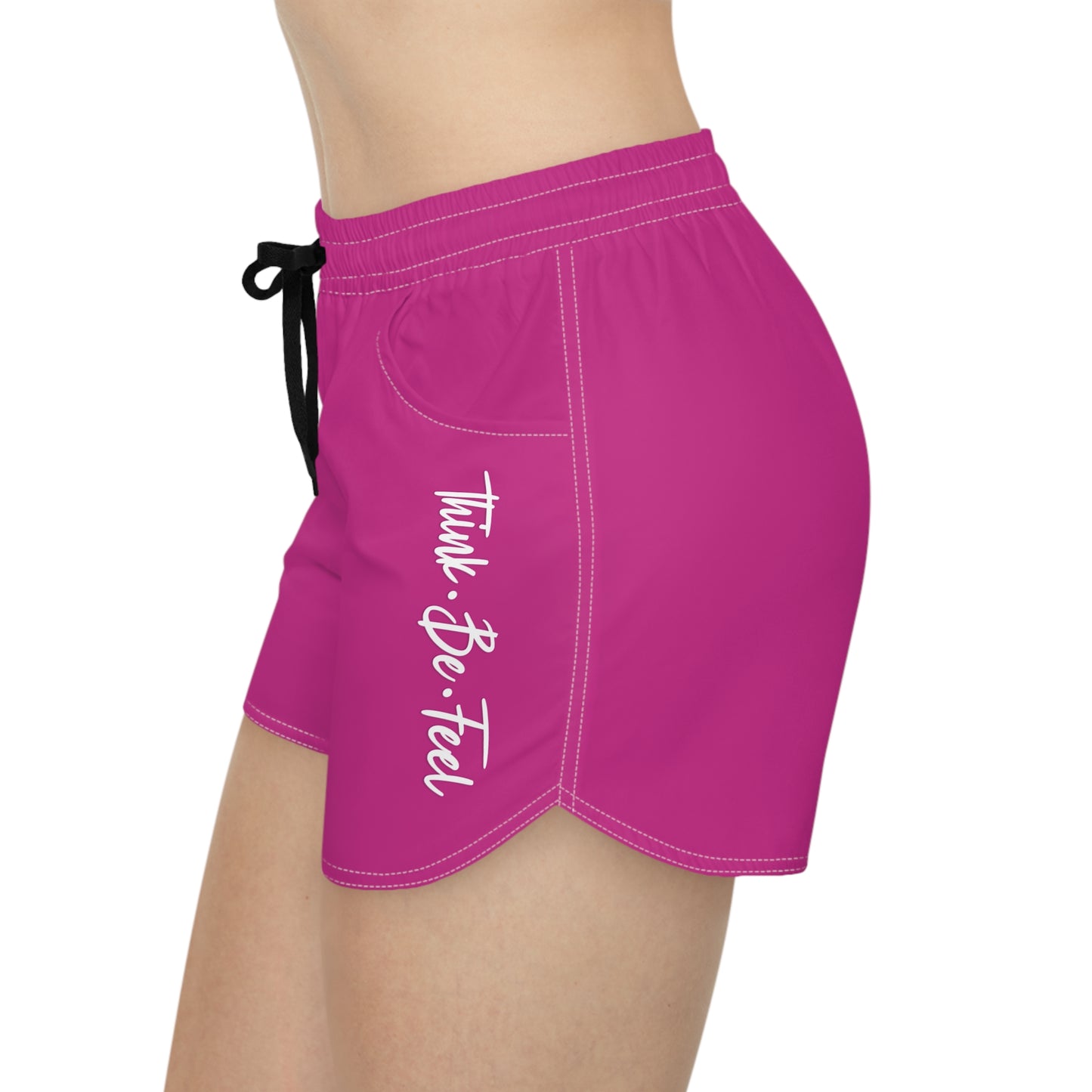 Think Be Feel Women's Casual Shorts (AOP) - Think Be Feel