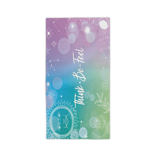 Think Be Feel Feelings Beach Towel - Think Be Feel