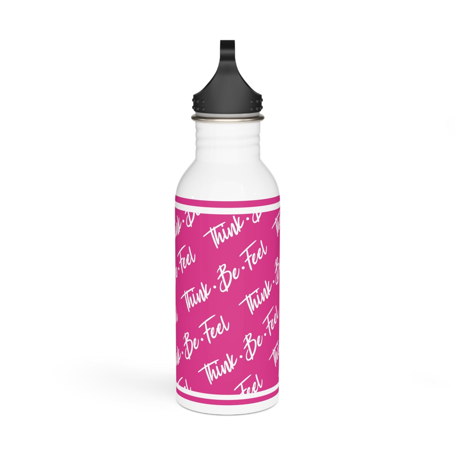 Think Be Feel Original Pink Stainless Steel Water Bottle - Think Be Feel