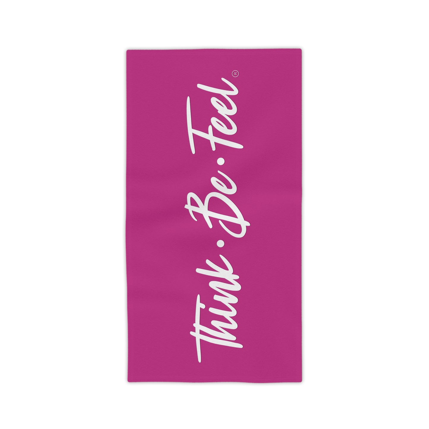 Think Be Feel Original Pink Beach Towel - Think Be Feel