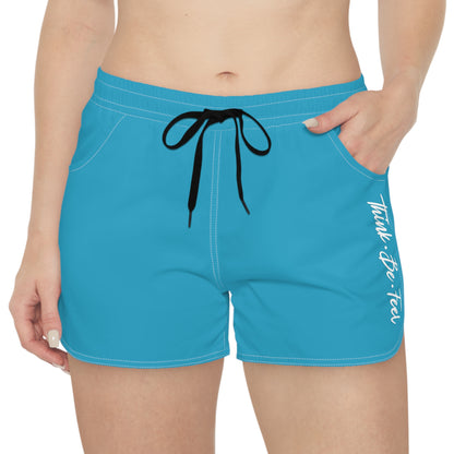 Think Be Feel Women's Casual Shorts (AOP) - Think Be Feel