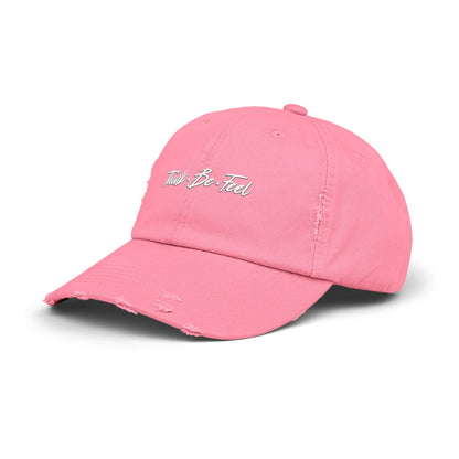 Think Be Feel Unisex Distressed Cap - Think Be Feel