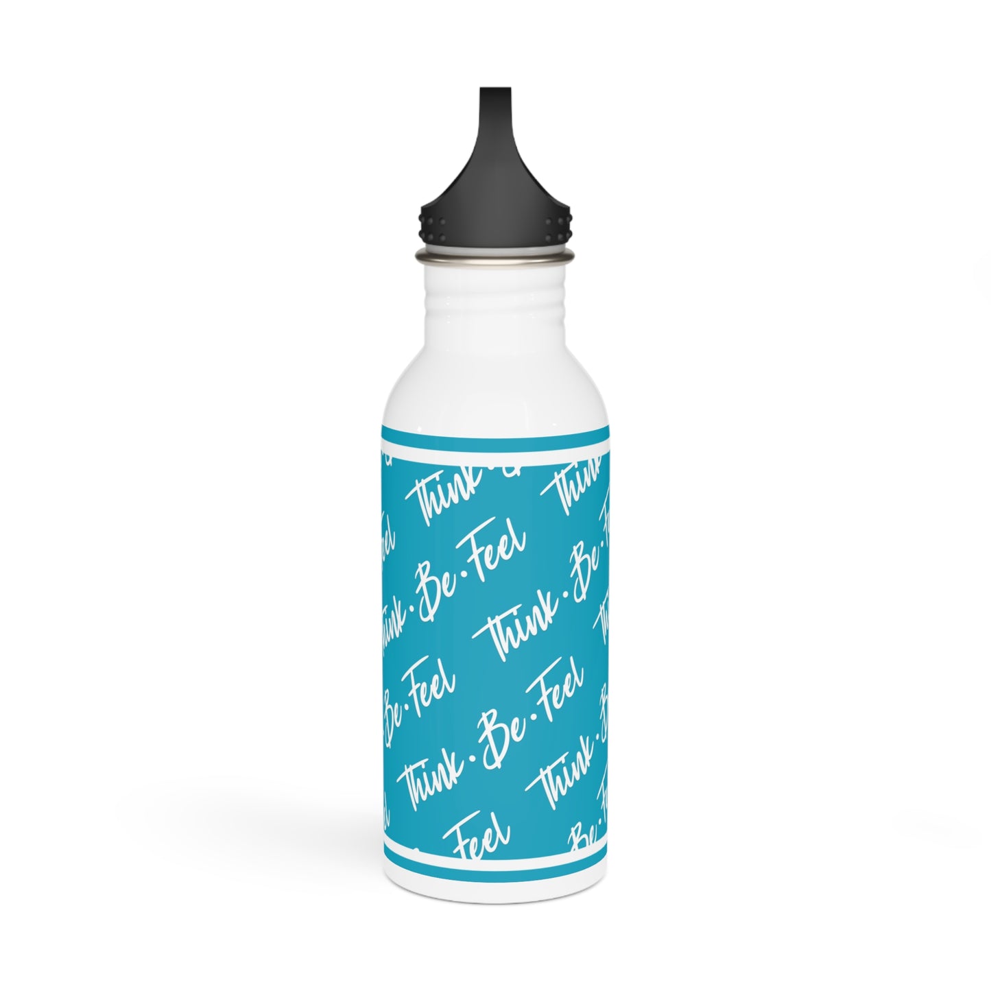 Think Be Feel Original Blue Stainless Steel Water Bottle - Think Be Feel