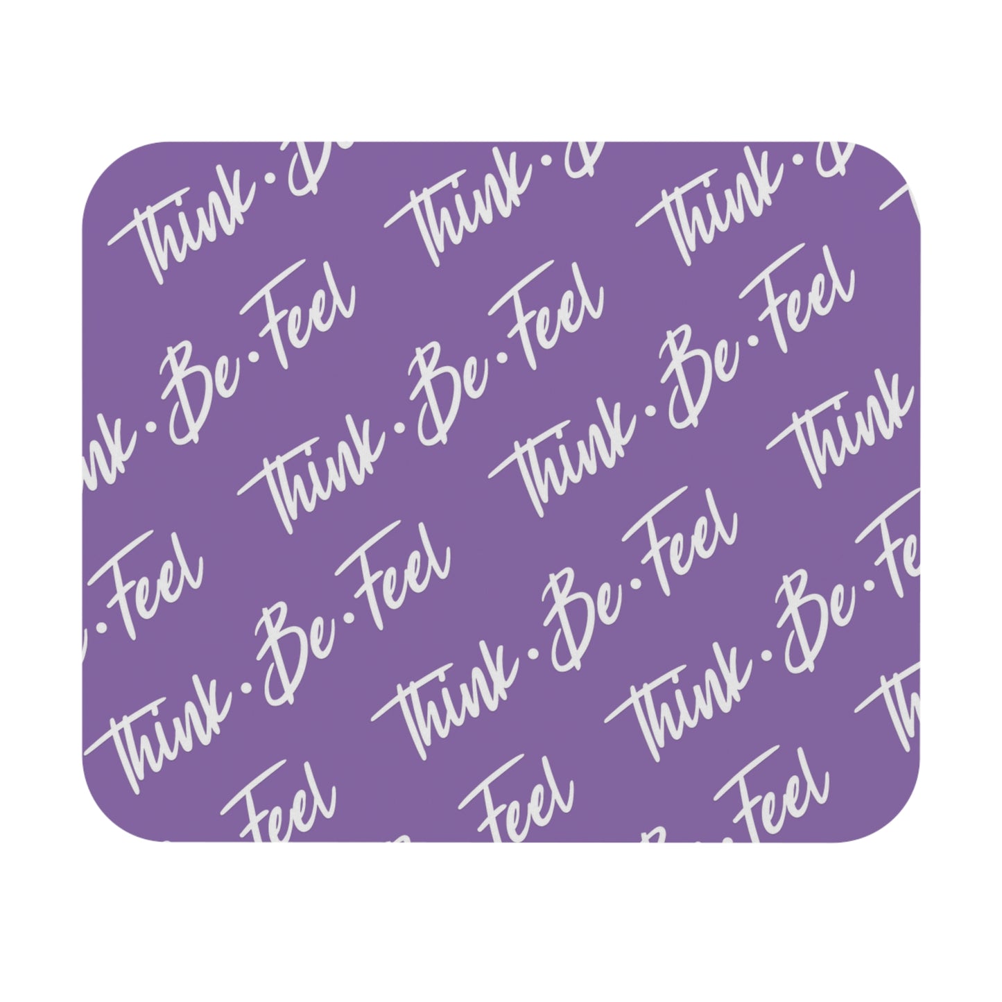 Think Be Feel Original Light Purple Mouse Pad (Rectangle) - Think Be Feel