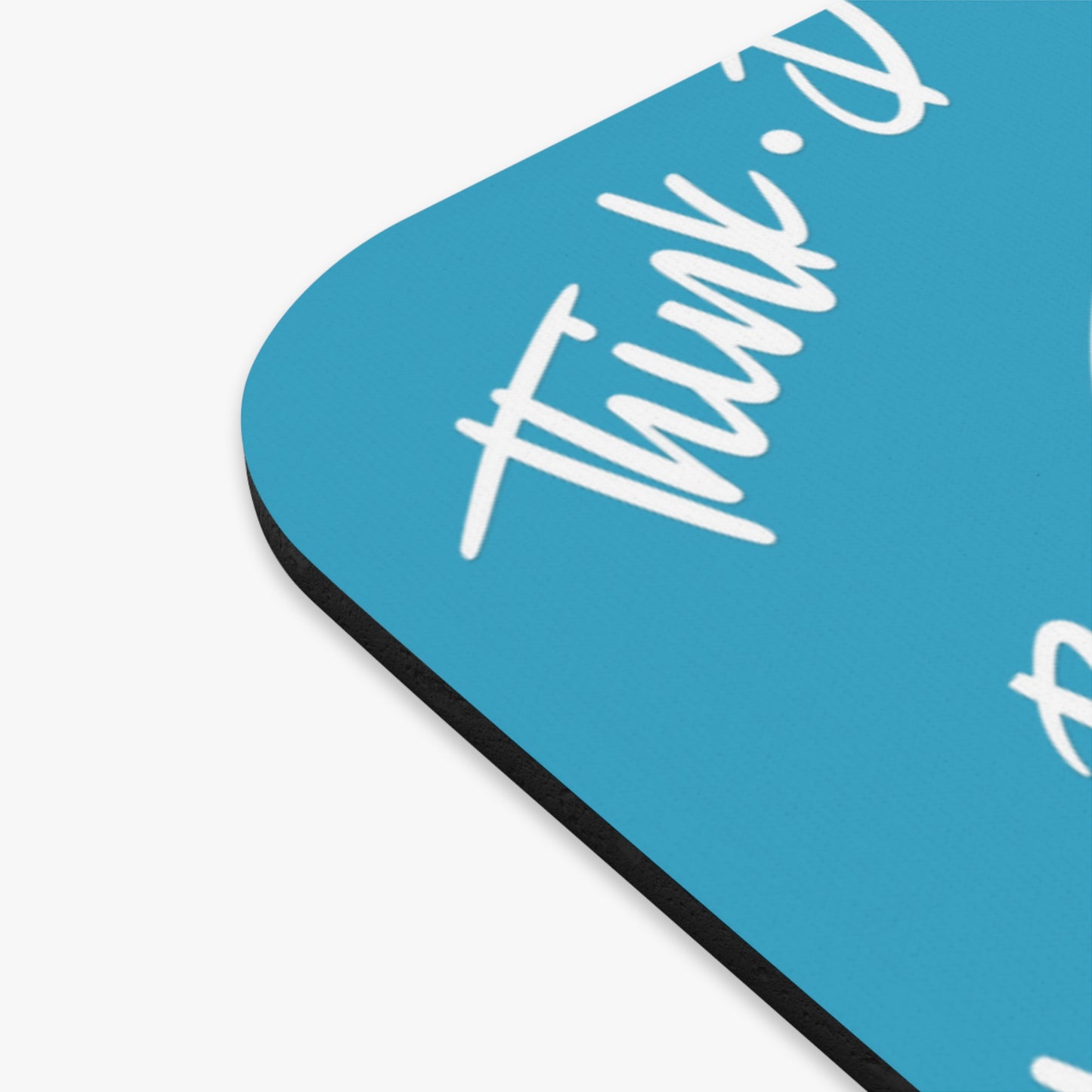 Think Be Feel Original Blue Mouse Pad (Rectangle) - Think Be Feel