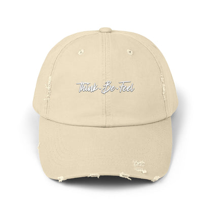 Think Be Feel Unisex Distressed Cap - Think Be Feel