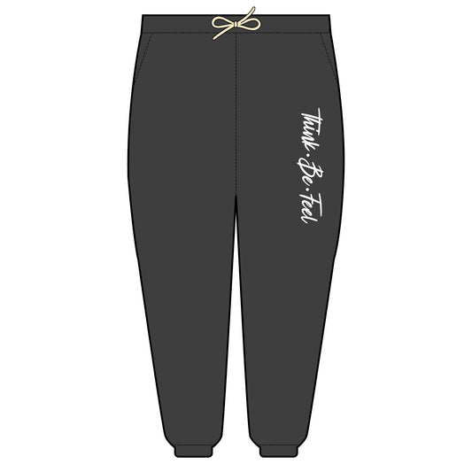 Think Be Feel Unisex Garment-Dyed Lightweight Fleece Sweatpants - Think Be Feel