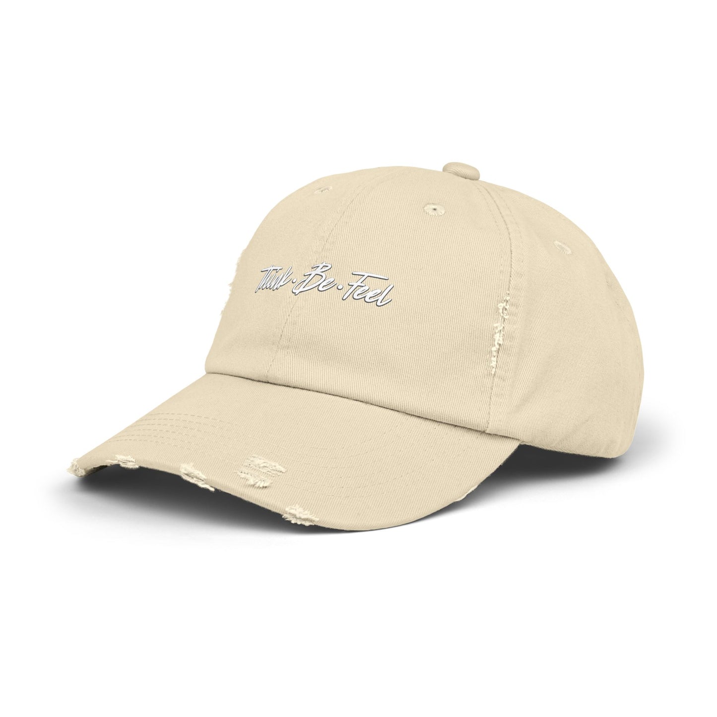 Think Be Feel Unisex Distressed Cap - Think Be Feel