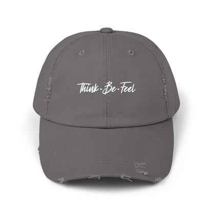 Think Be Feel Unisex Distressed Cap - Think Be Feel