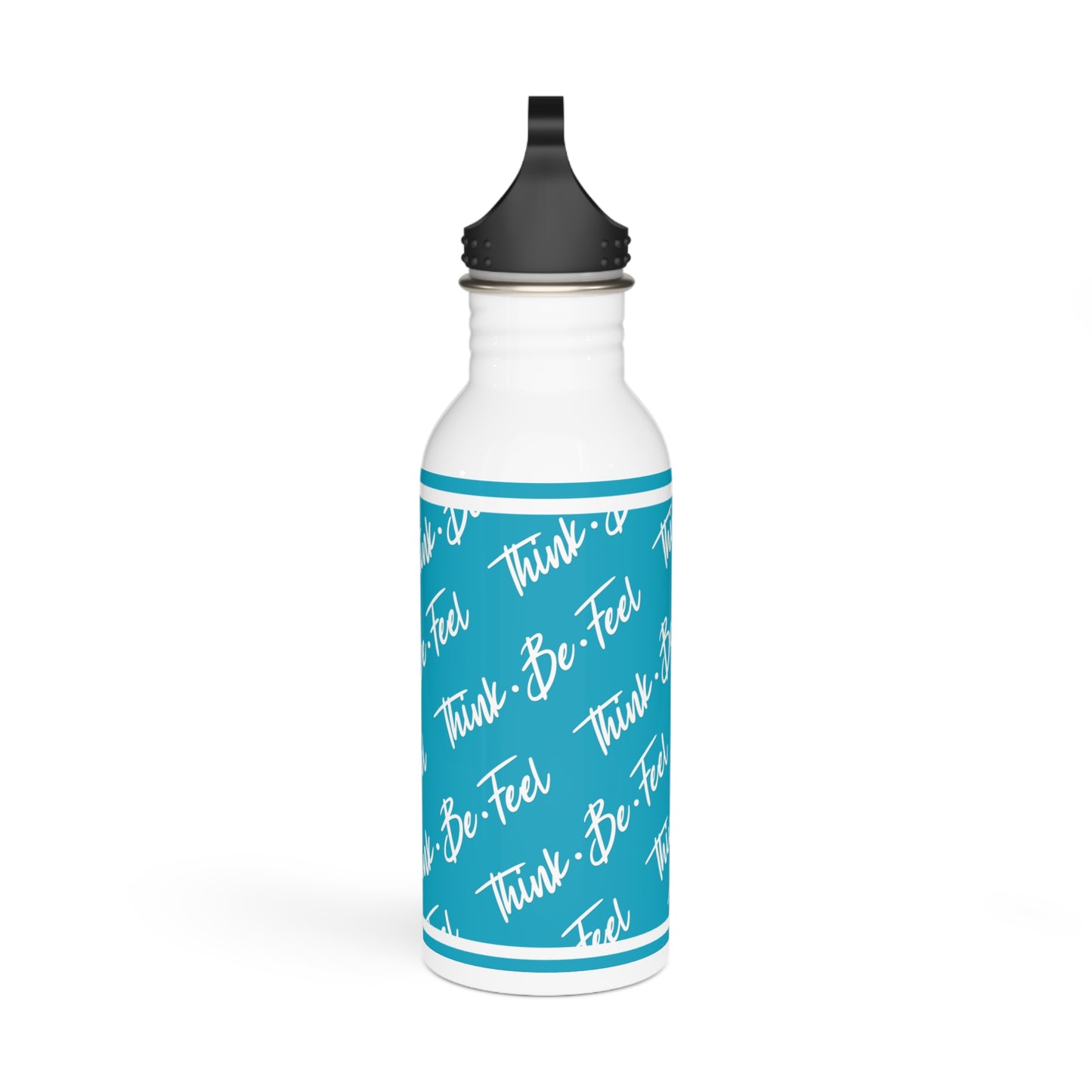 Think Be Feel Original Blue Stainless Steel Water Bottle - Think Be Feel