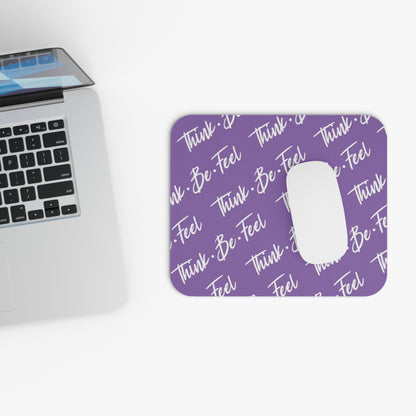 Think Be Feel Original Light Purple Mouse Pad (Rectangle) - Think Be Feel